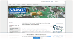 Desktop Screenshot of dsp-sys.de